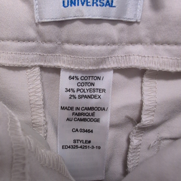 Ricki's Elegant Cream Capris - Picture 9 of 9